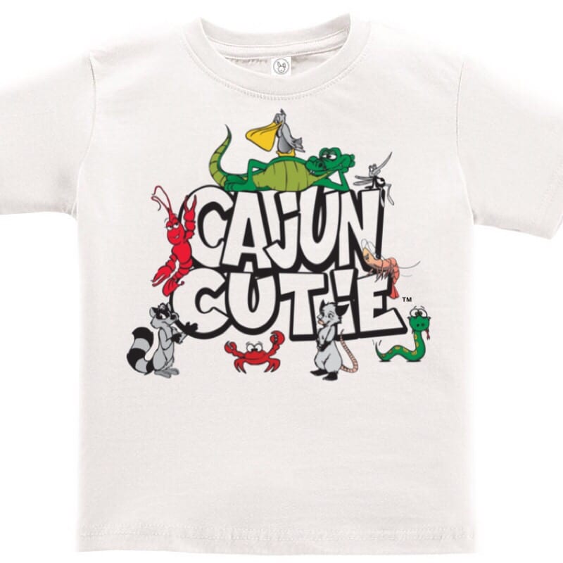 Cajun Cutie Toddler Tee