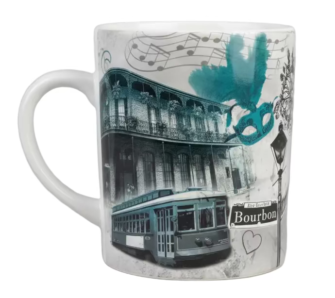 TURQUOISE DESIGN MUG