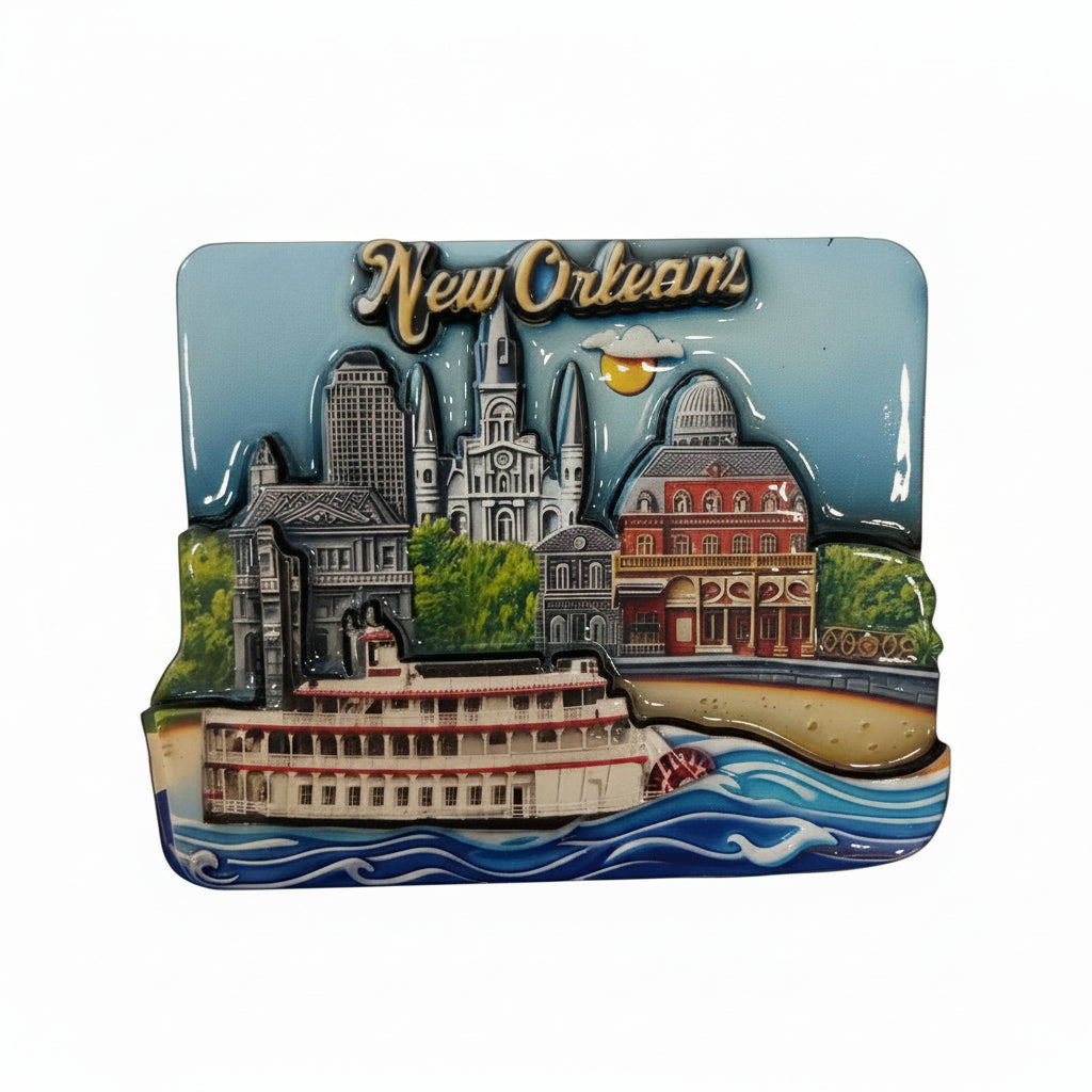 NEW ORLEANS SCENE MAGNET