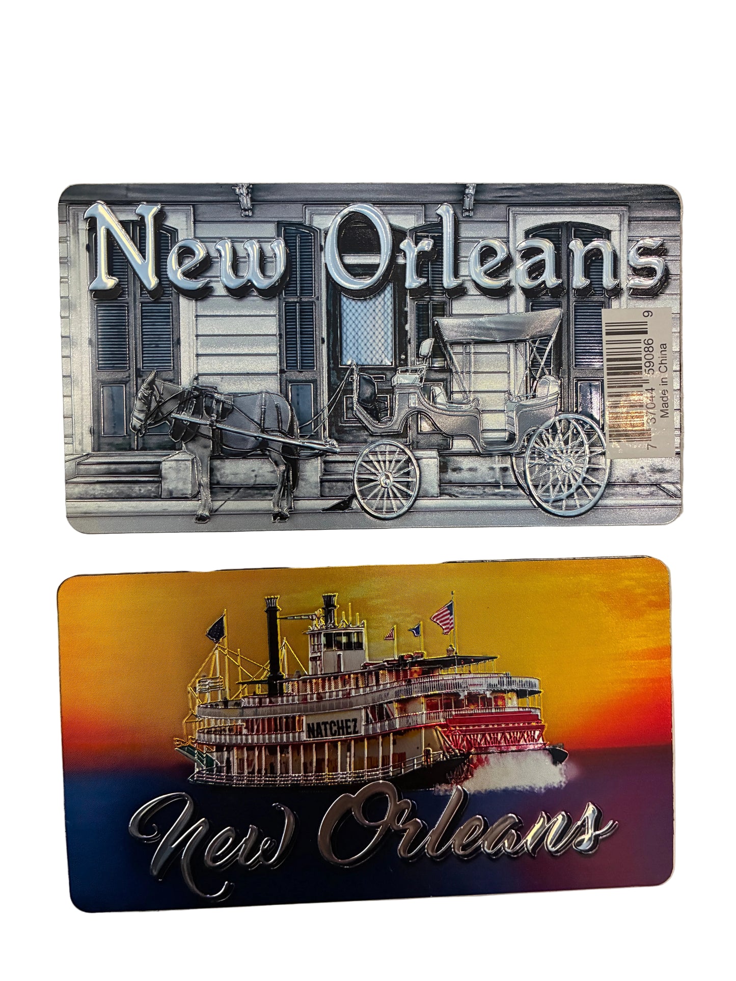 NEW ORLEANS 2 SIDES MAGNET