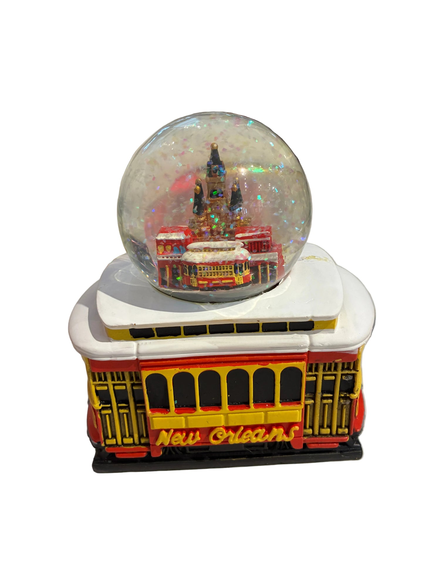 NO STREETCAR GLOBE