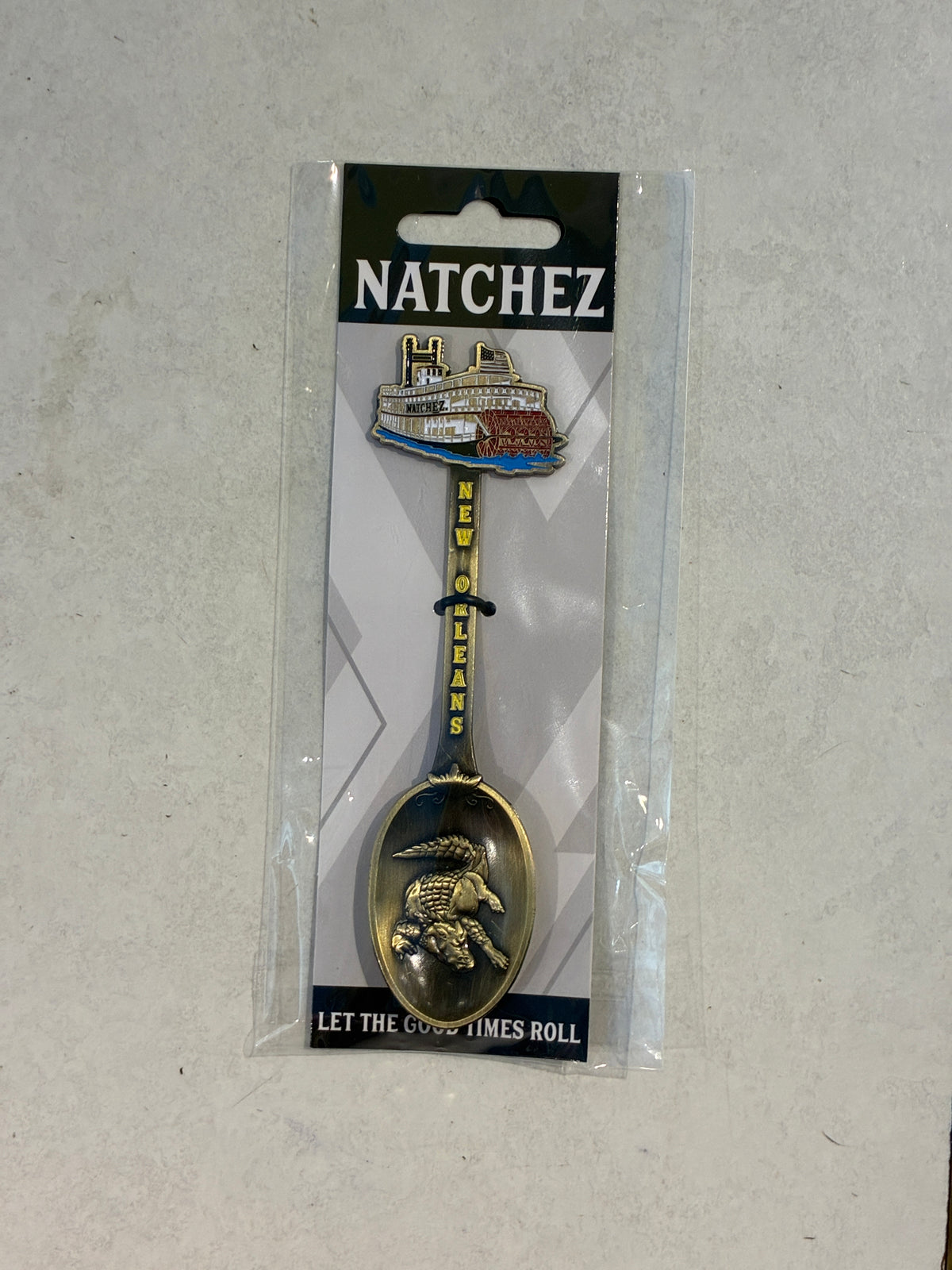NATCHEZ METAL SPOON