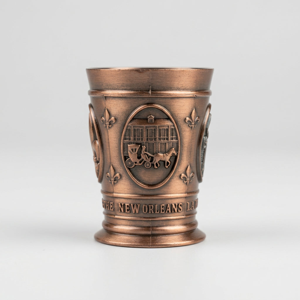 NEW ORLEANS COPPER CUP SHOT