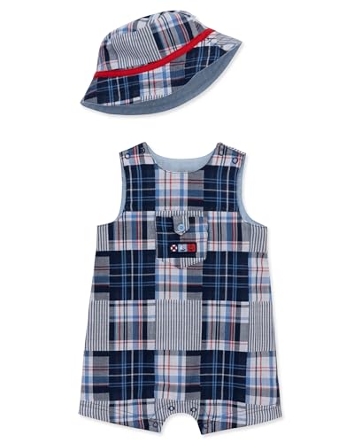 WOVEN SUNSUITS PLAID 1PC HAT
