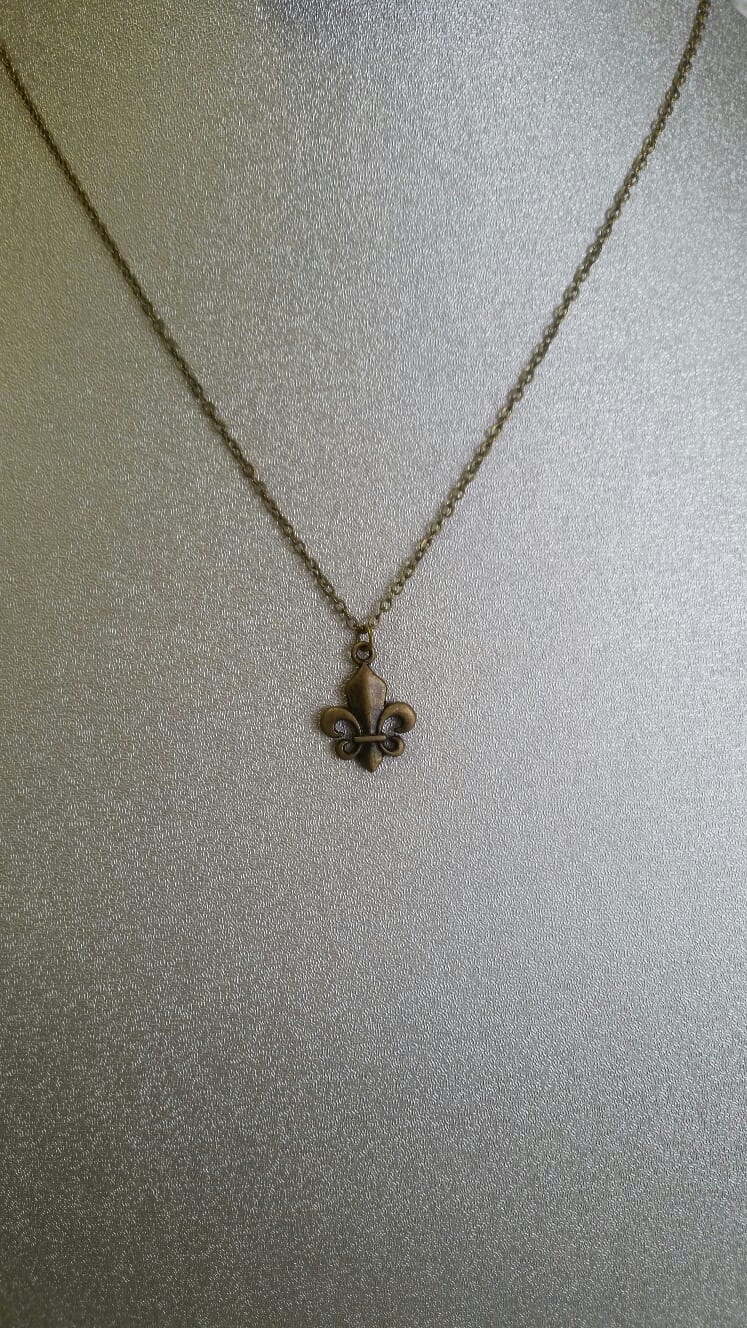 Bronze FDL necklace