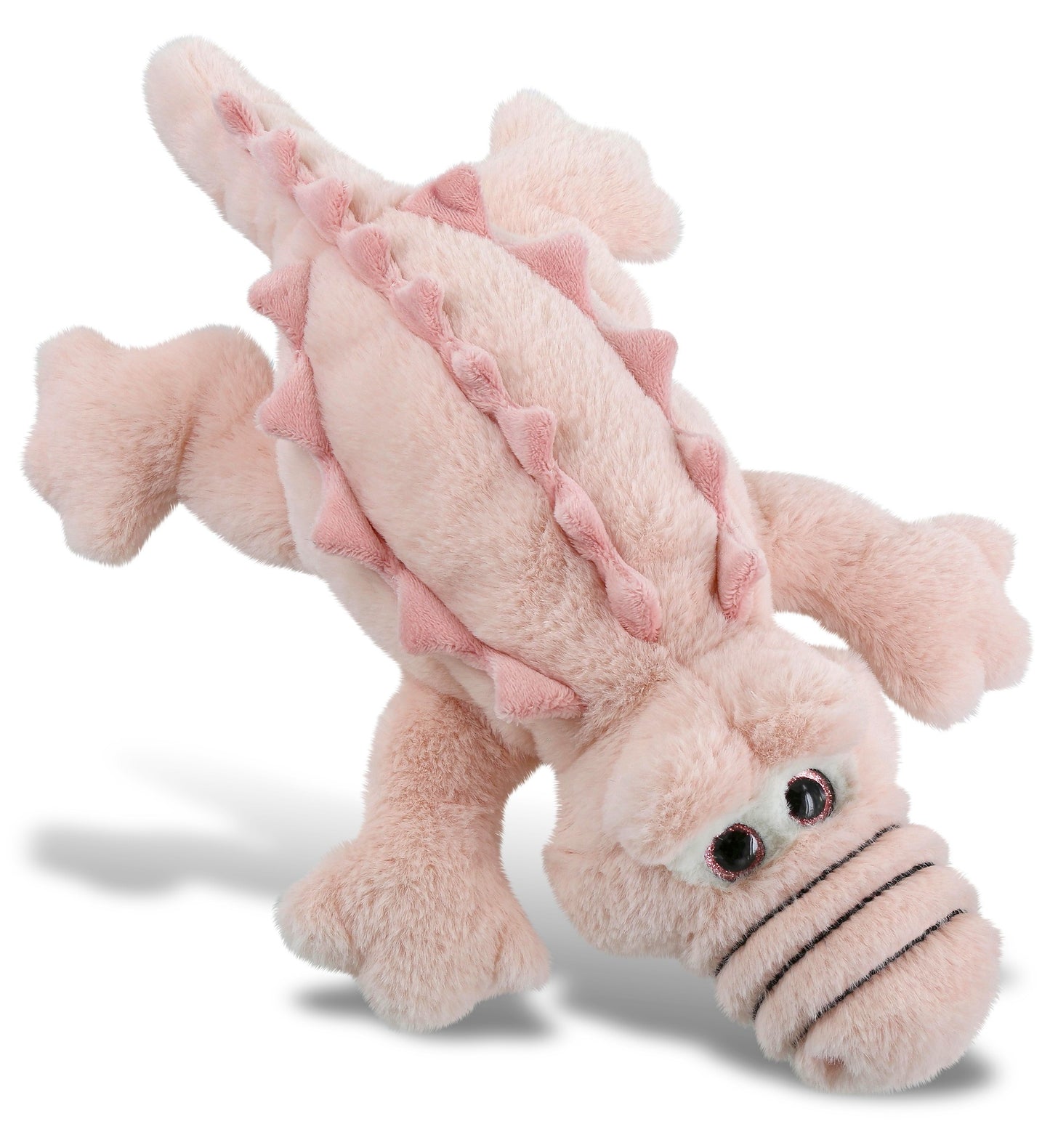 Pink Alligator Small 14″ – Super-Soft Plush