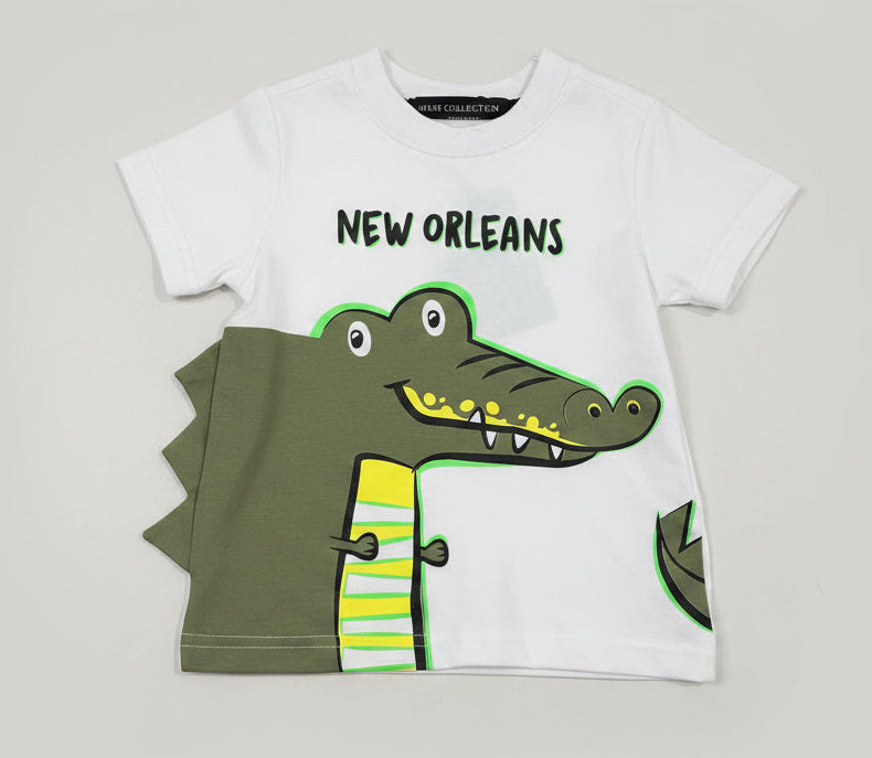 2D ALIGATOR TAIL T-SHIRT