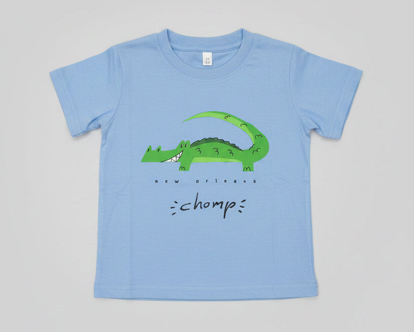 GATOR CHOMP CHOMP BLUE T-SHIRT