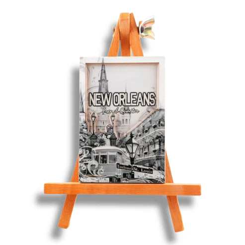 Saint Louis Cathedral Wooden Magnet