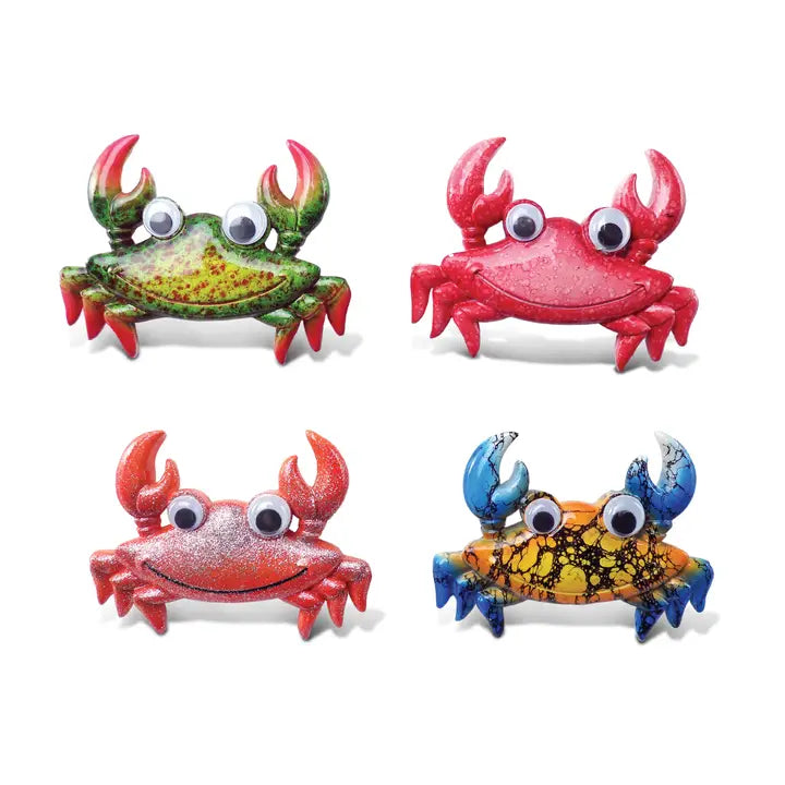 Bobble-Eye Magnet - Crab