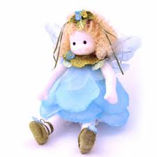 BLUE FLOWER FAIRY MUSICAL DOLL