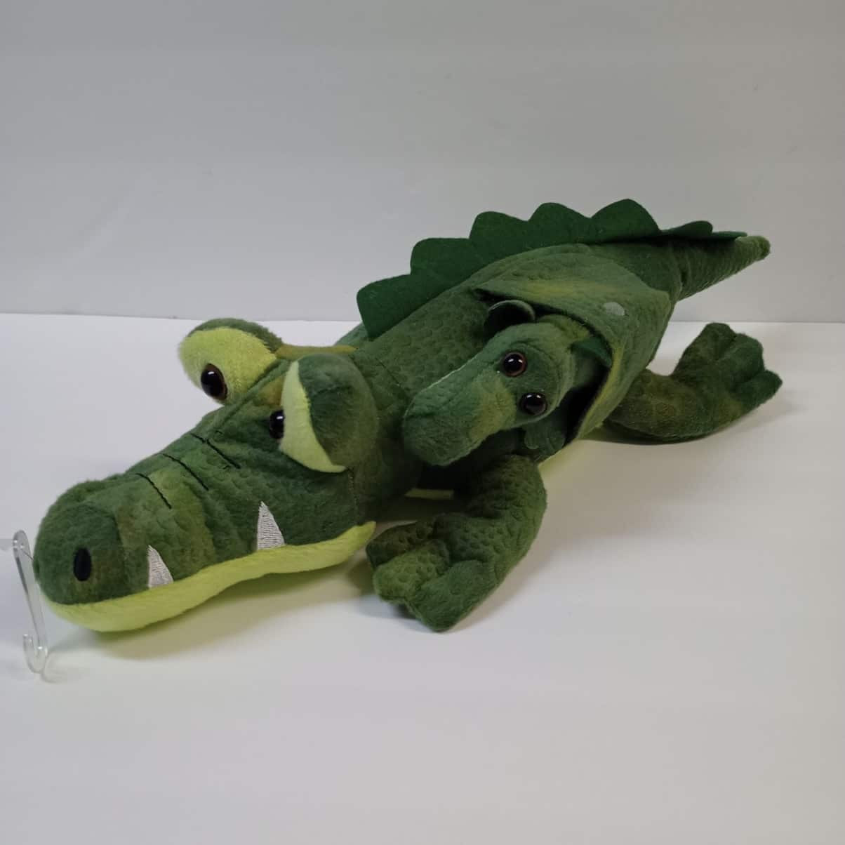 Mom and Baby Plush Alligators