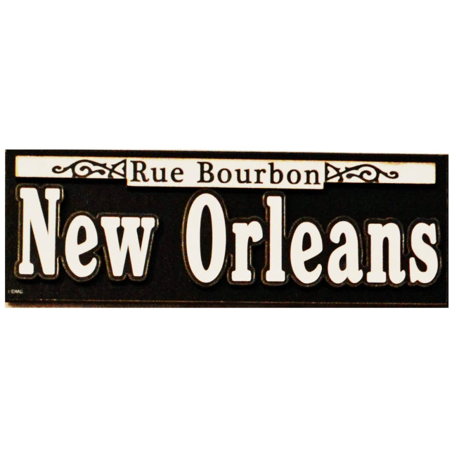 NEW ORLEANS WOODEN MAGNET