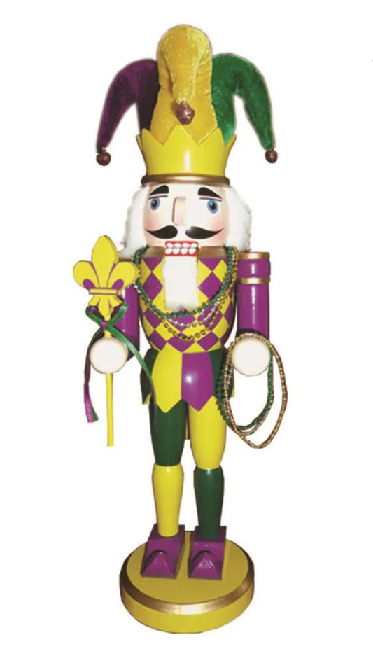 10" DAYS TILL MARDI GRAS NC NUTCRACKER