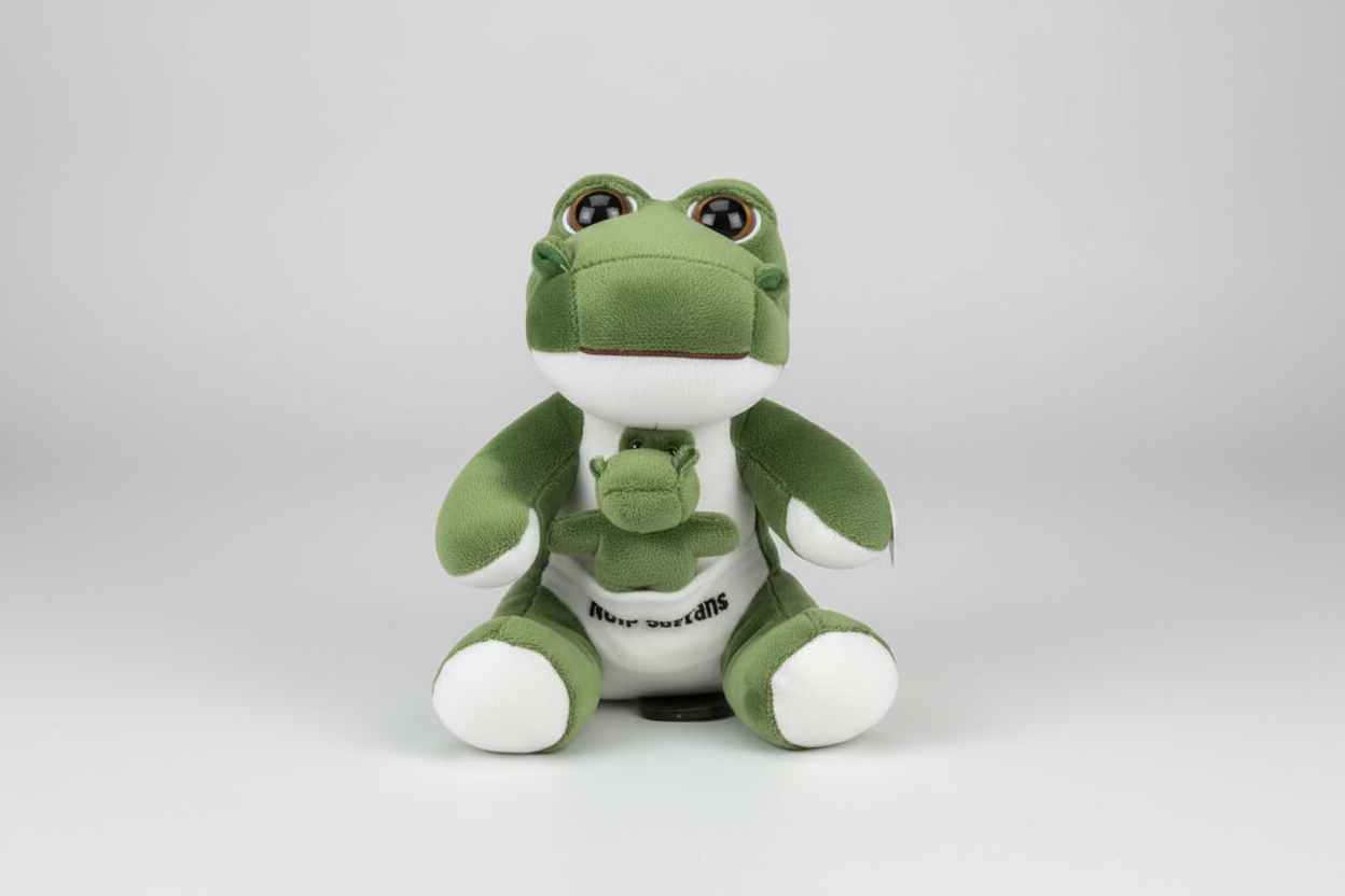 GATOR WITH THE DOLL