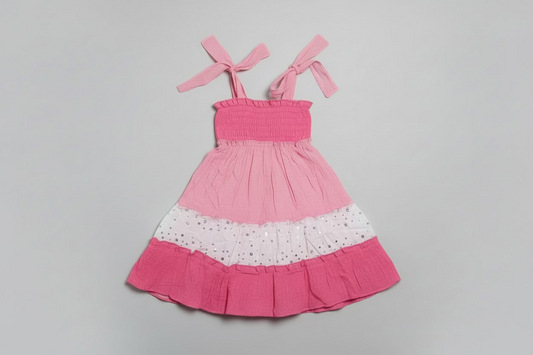 THREE TIE KNOT DRESS