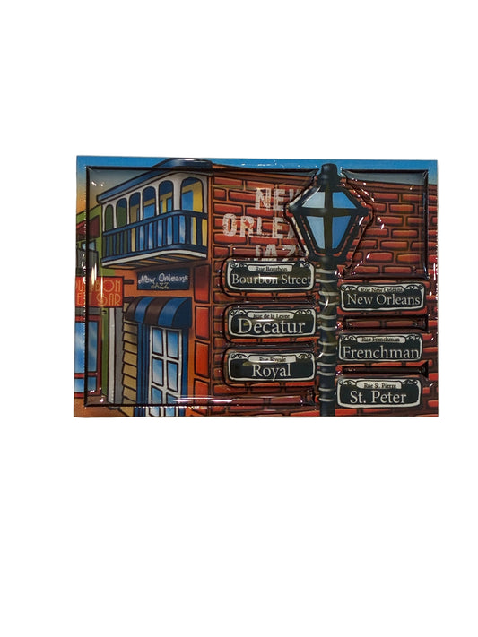STREET SIGN MAGNET