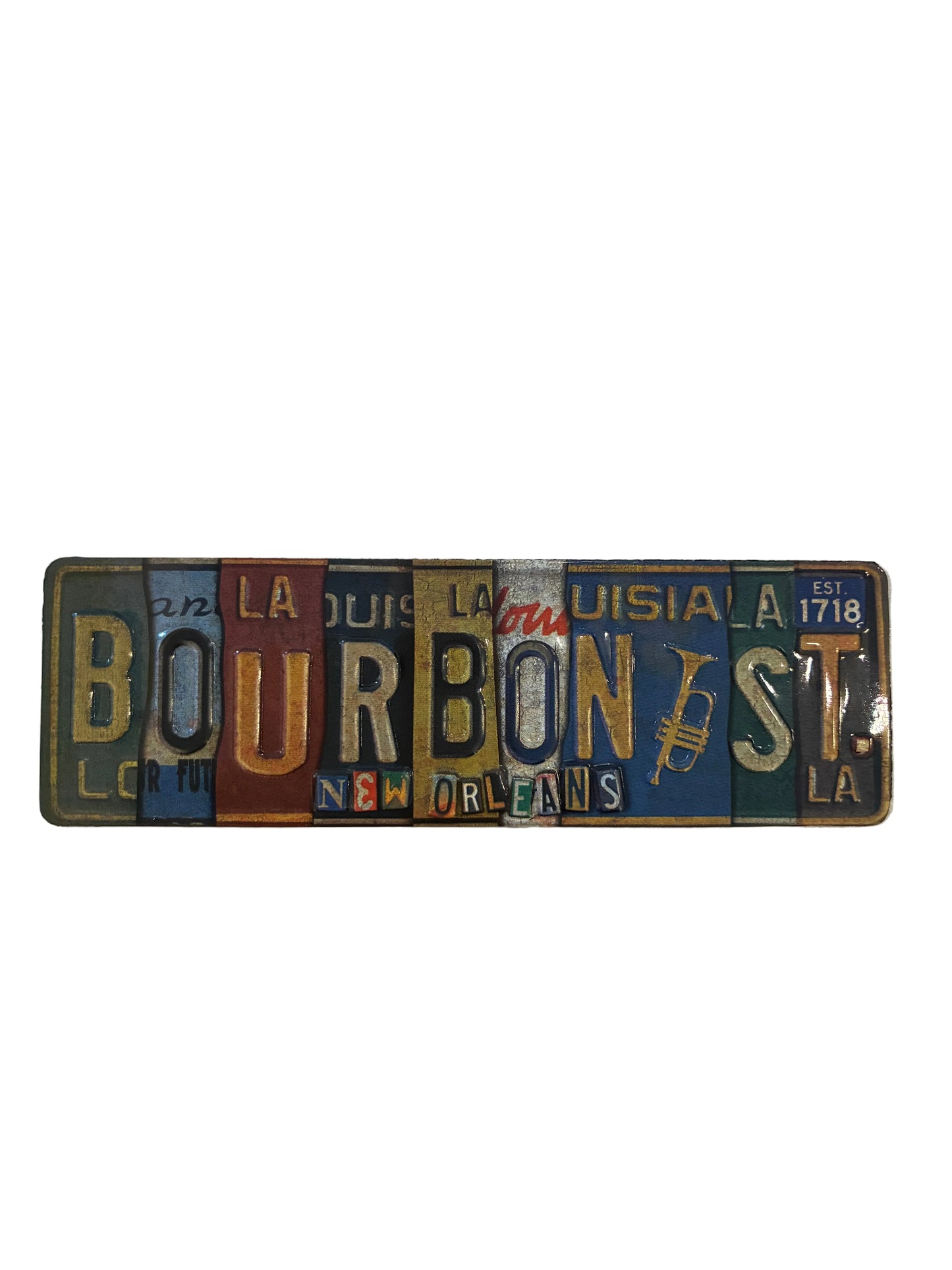 BOURBON STREET MAGNET