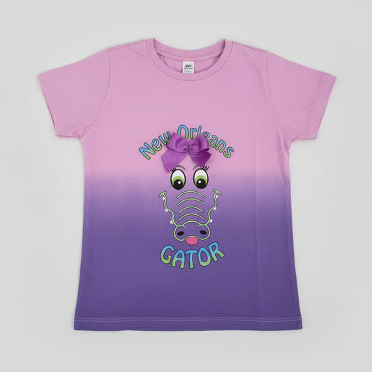 GATOR FACE DESIGN TODDLER T-SHIRT