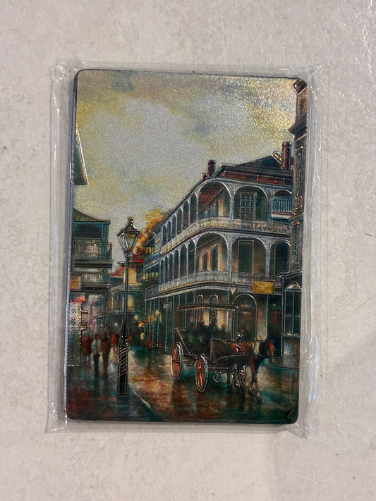 TWO SIDE ROYAL ORLEANS MAGNET