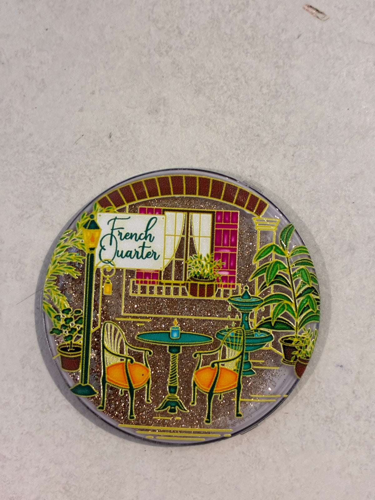 FQ PATIO ROUND MAGNET