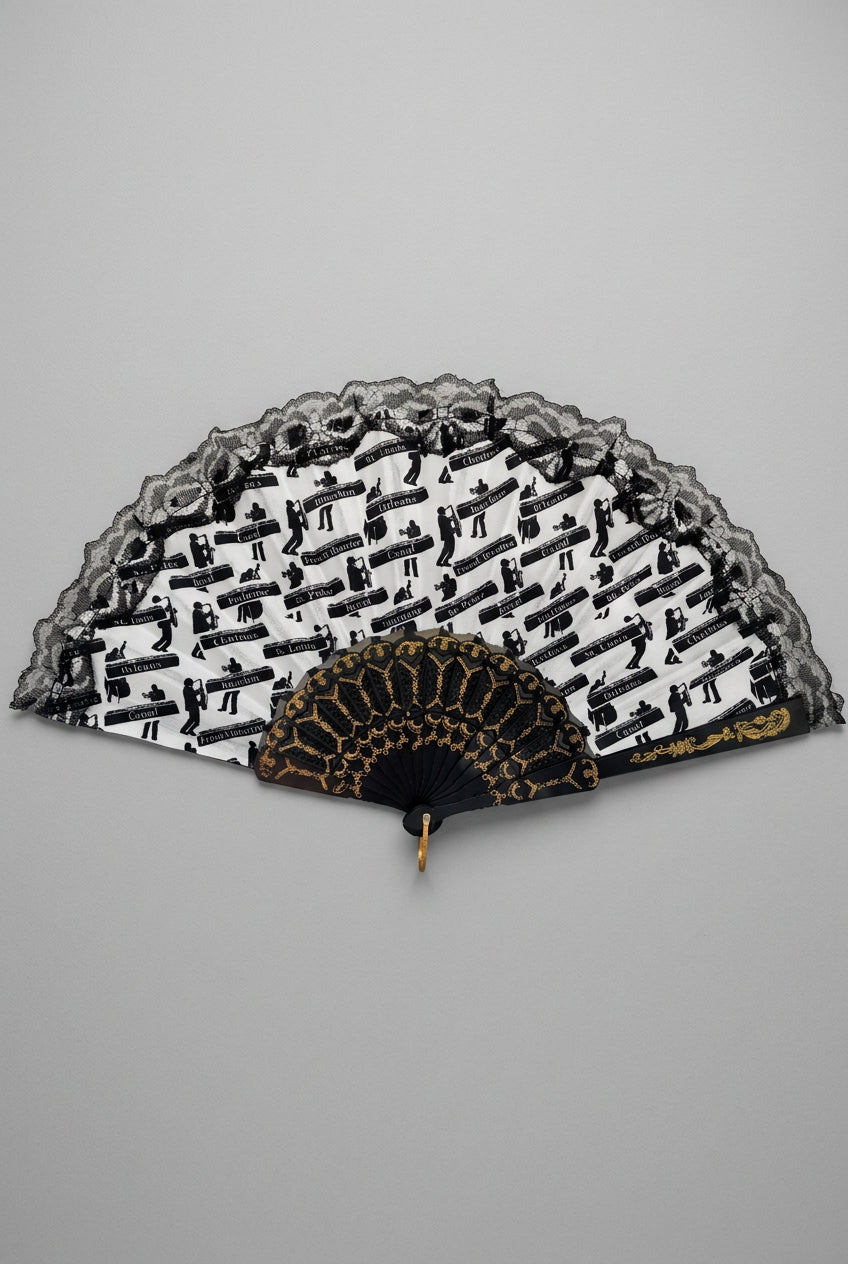 ASSORTED NOLA HAND FAN