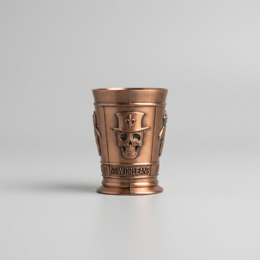 NEW ORLEANS COPPER VOODOO SHOT CUP