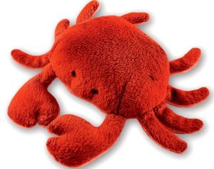 Plush Crab Magnet