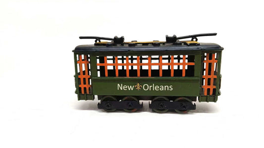 GREEN SMALL STREETCAR