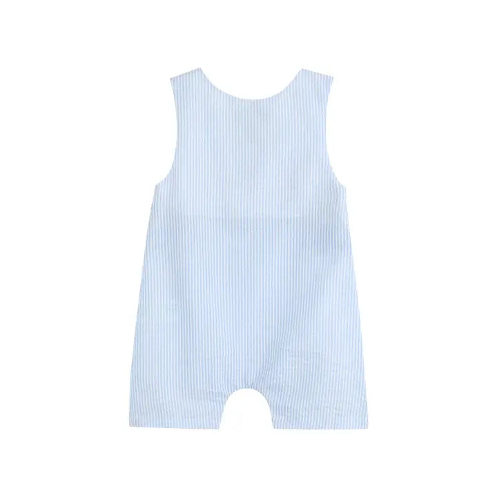 BLUE STRIPE CRAWFISH SMOKED SHORTALLS