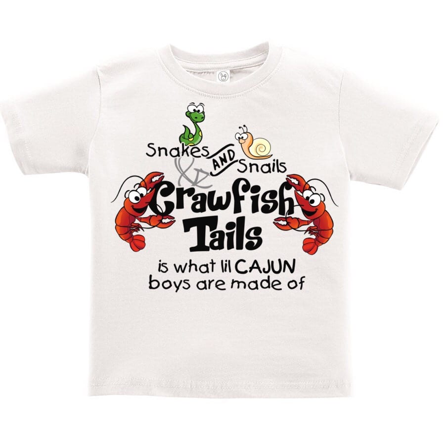 Snakes and Snails Todler Tee