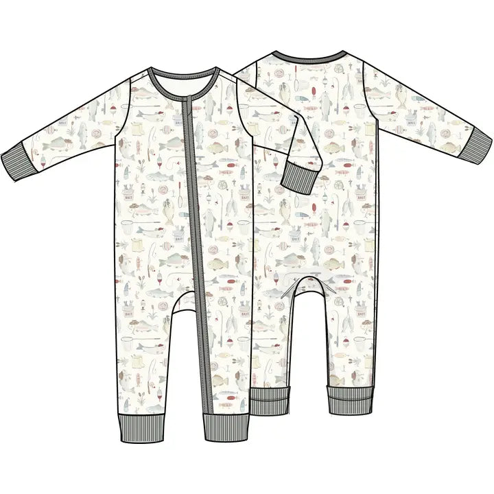 Gone Fishing - Convertible Romper