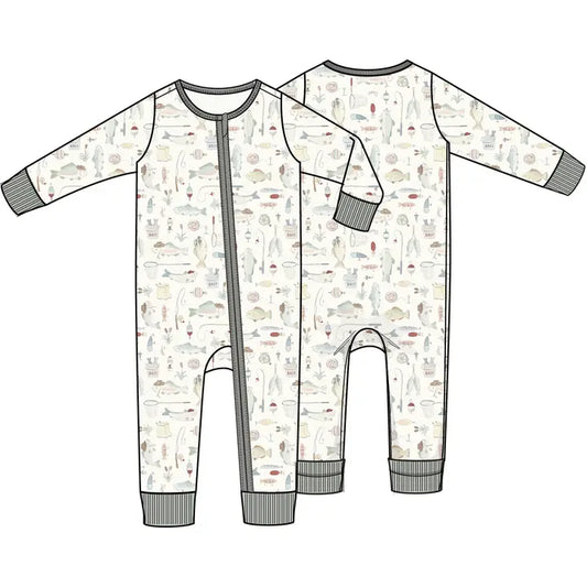 Gone Fishing - Convertible Romper
