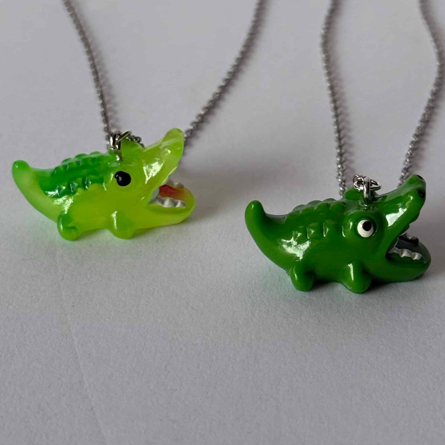 Assorted 3D Handmade Gator Necklace