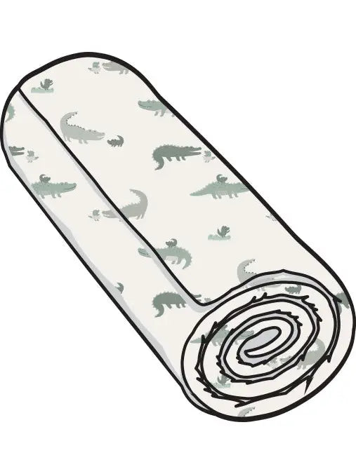 Later Gator - Swaddle Blanket