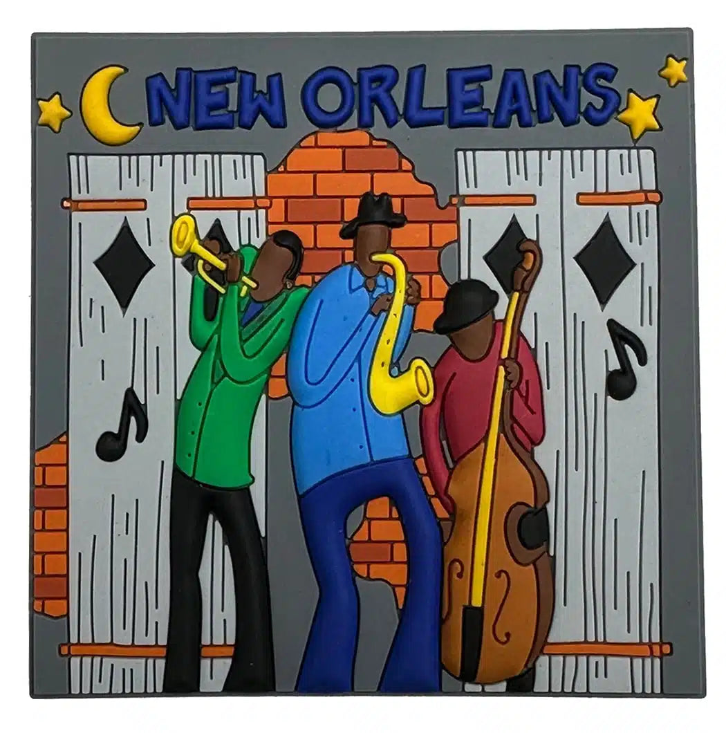 SAX BAND PVC MAGNET