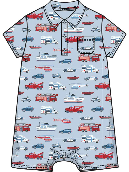 Rescue Vehicles - Polo Shortie
