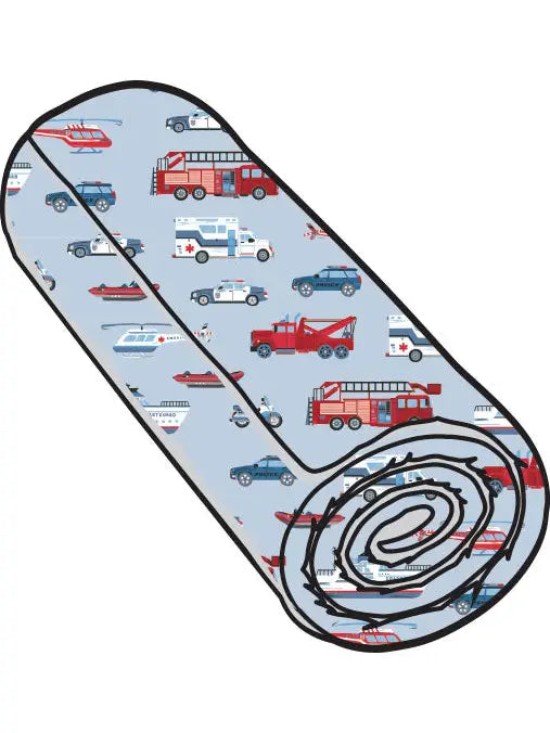 Rescue Vehicles - Swaddle Blanket