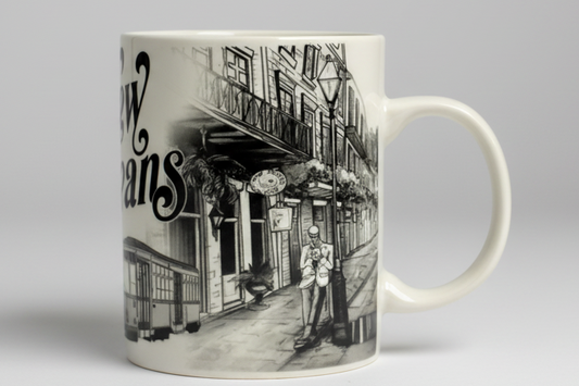 STREET CAR CERAMIC MUG