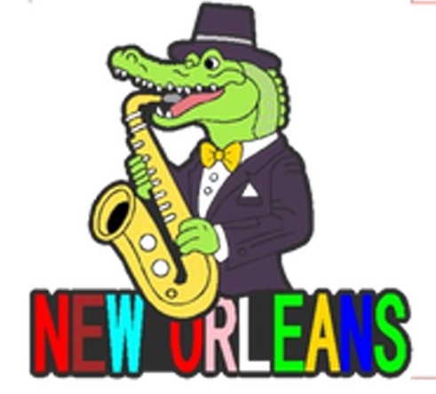 CROCODILE JAZZ MAGNET