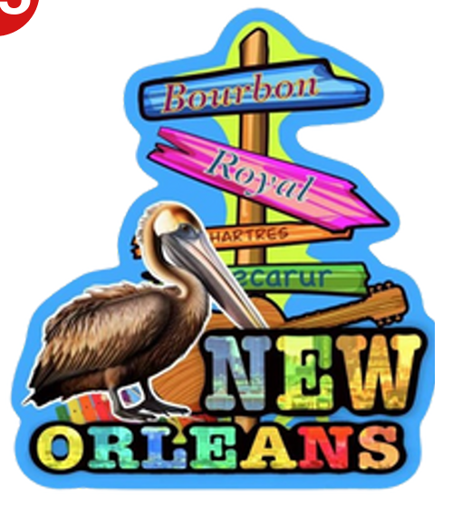 PELICAN NO SIGN MAGNET