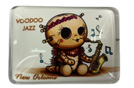 VOODOO JAZZ MAGNET