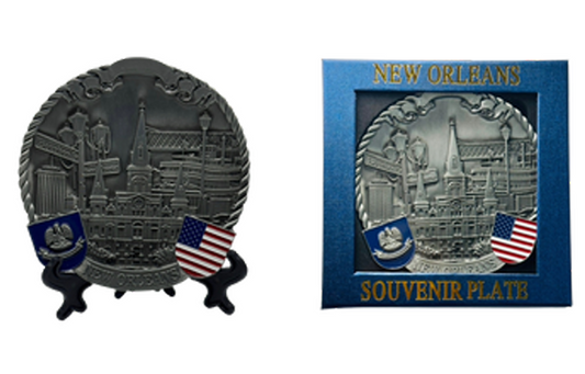 SMALL PLATE WITH FLAGS