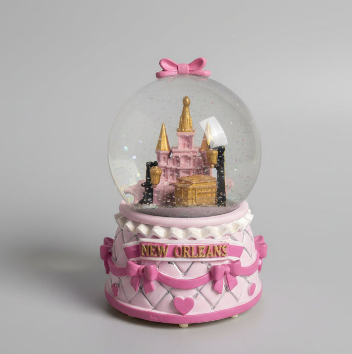 N.O PINK CATHEDRAL GLOBE