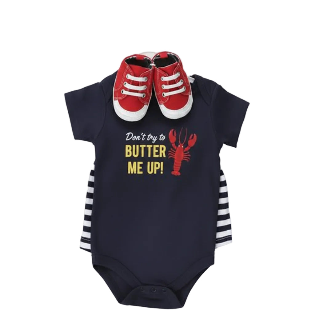 HUDSON LOBSTER 3PCS SET NAVY BLUE