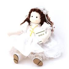 BRUNETTE CHRISTENING CELEBRATIONS MUSICAL DOLL