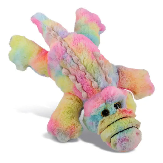 Super-Soft Plush - Rainbow Alligator Large 17"