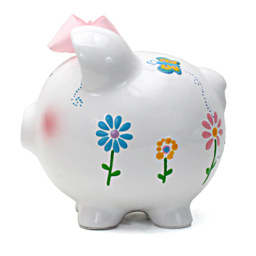 FLUTTERFLIES PIGGY BANK