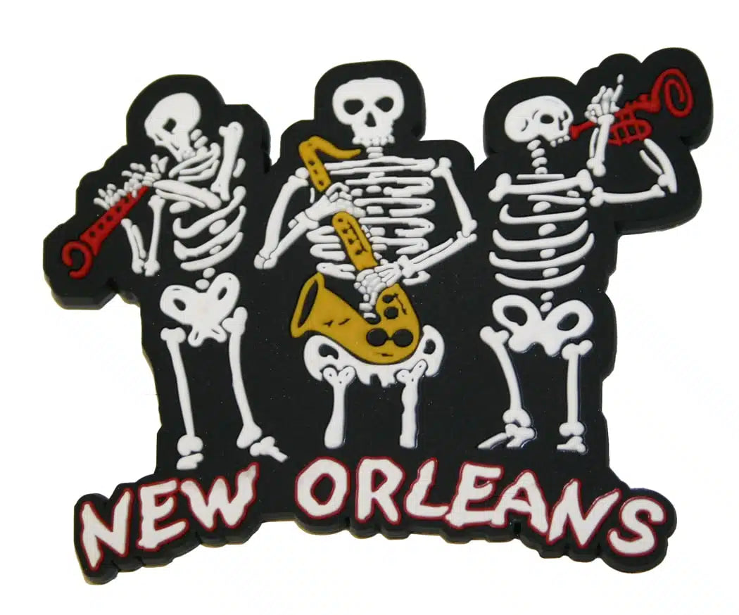 SKELETON SAX PVC MAGNET