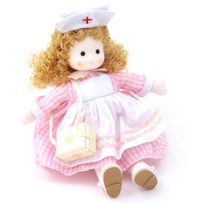 NURSES-PINK MUSICAL DOLL
